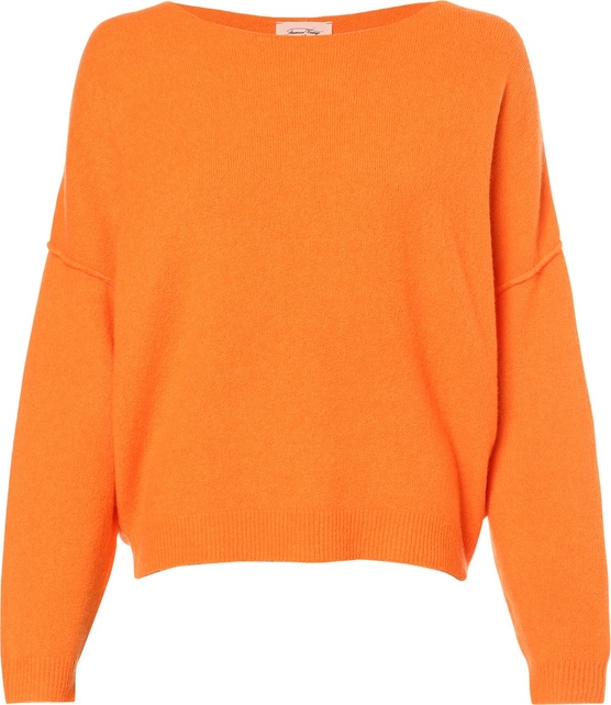 Pomarańczowy sweter American Vintage w stylu vintage