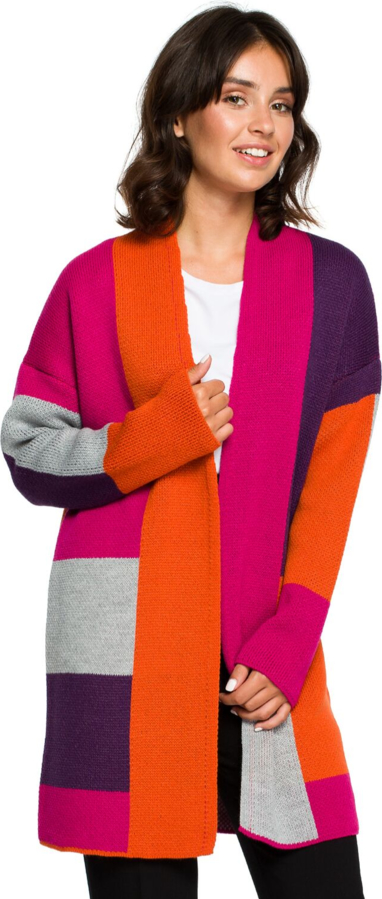 Pomarańczowy sweter Be Knit w stylu casual