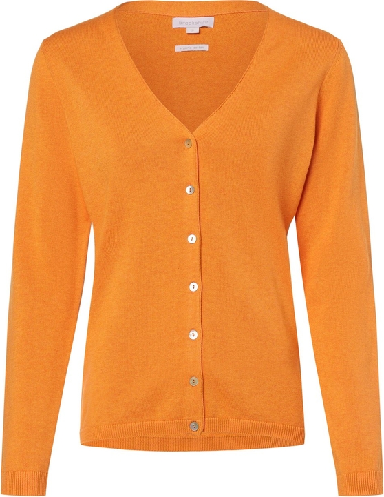 Pomarańczowy sweter brookshire w stylu casual