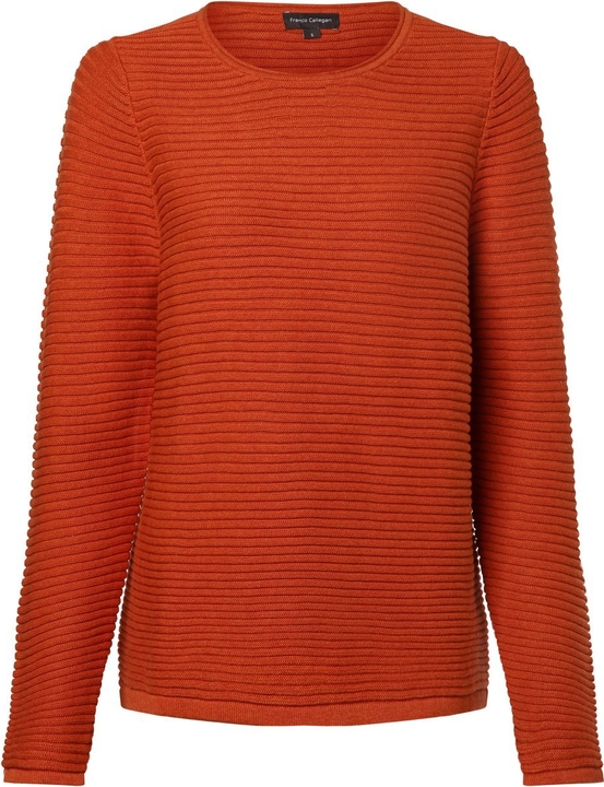 Pomarańczowy sweter Franco Callegari