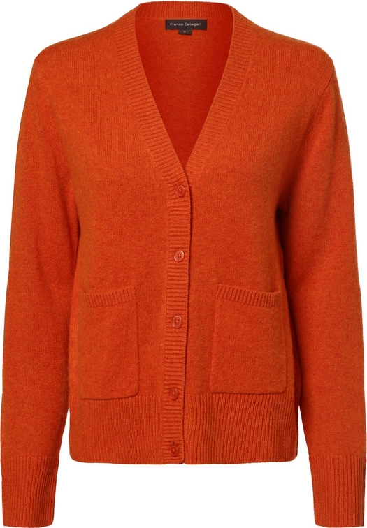 Pomarańczowy sweter Franco Callegari