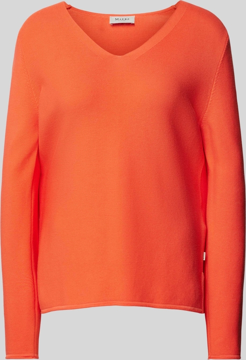 Pomarańczowy sweter Maerz Muenchen w stylu casual