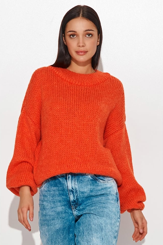 Pomarańczowy sweter Numinou