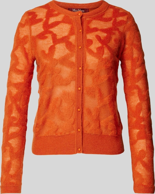 Pomarańczowy sweter Peek&Cloppenburg z moheru