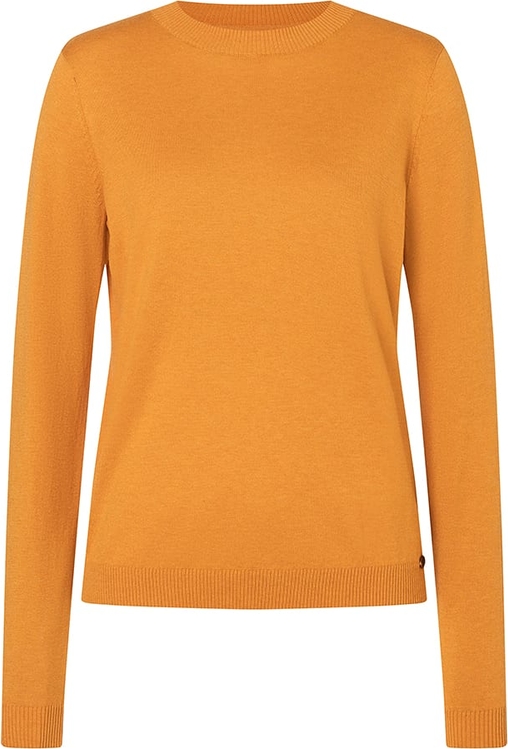 Pomarańczowy sweter Timezone w stylu casual z bawełny