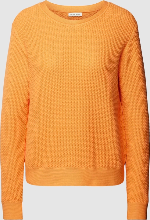 Pomarańczowy sweter Tom Tailor