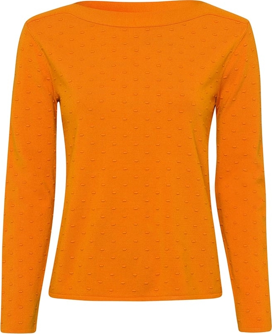 Pomarańczowy sweter Zero w stylu casual