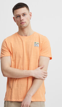 Pomarańczowy t-shirt Blend z krótkim rękawem