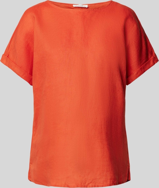 Pomarańczowy t-shirt Christian Berg Woman z krótkim rękawem