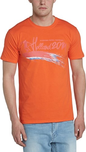 Pomarańczowy t-shirt Football Fan