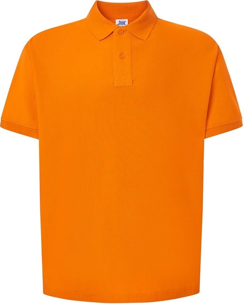 Pomarańczowy t-shirt JK Collection z krótkim rękawem z bawełny w stylu casual