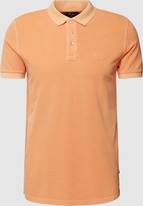 Pomarańczowy t-shirt Joop! w stylu casual z bawełny