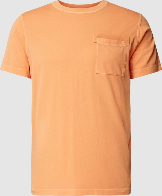 Pomarańczowy t-shirt Joop! z krótkim rękawem z bawełny