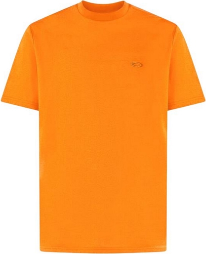 Pomarańczowy t-shirt Oakley z krótkim rękawem