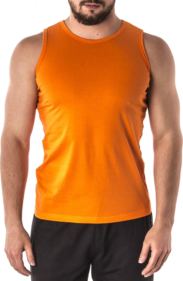 Pomarańczowy t-shirt Risardi