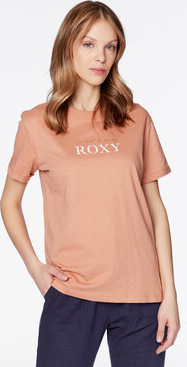 Pomarańczowy t-shirt Roxy