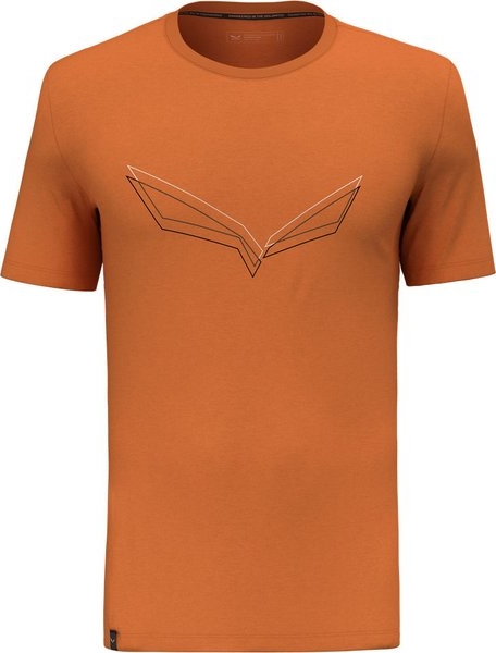 Pomarańczowy t-shirt Salewa
