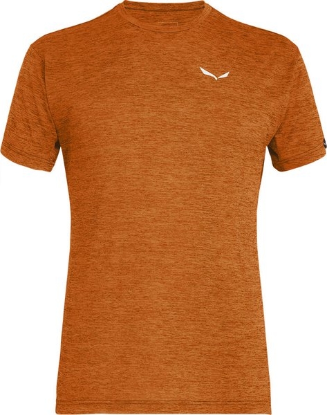 Pomarańczowy t-shirt Salewa w stylu klasycznym