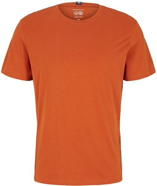 Pomarańczowy t-shirt Tom Tailor w stylu casual