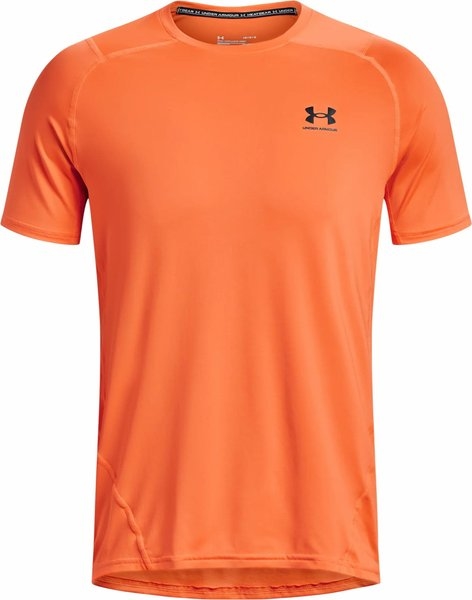 Pomarańczowy t-shirt Under Armour z krótkim rękawem