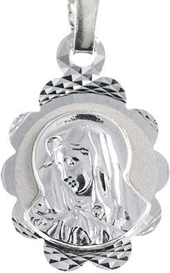 producent niezdefiniowany Medalik srebrny diamentowy - Matka Boska Bolesna MD21