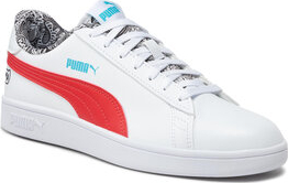 Puma Sneakersy Smash V2 Me Happy 386396 01 Biały
