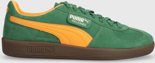 Puma sneakersy zamszowe Palermo kolor brązowy 396463