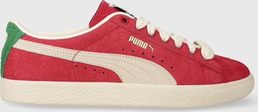 Puma sneakersy zamszowe Suede VTG Origins kolor czerwony