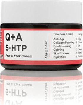 Q+A 5-HTP krem do twarzy i szyi (Face &amp; Neck )Cream (Face &amp; Neck ) 50 g