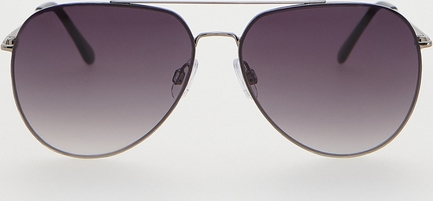 Reserved - Okulary przeciwsłoneczne awiatorki - ciemnoszary
