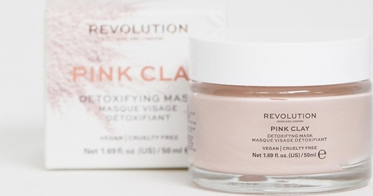 Revolution Skincare – Pink Clay – Detoksykująca maska do twarzy-Brak koloru