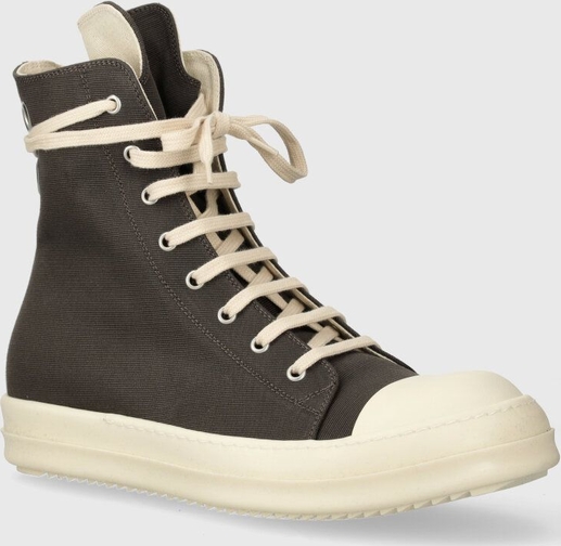 Rick Owens trampki Woven Shoes Sneaks męskie kolor szary DU01D1800.CBES1.7811