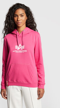 Różowa bluza Alpha Industries