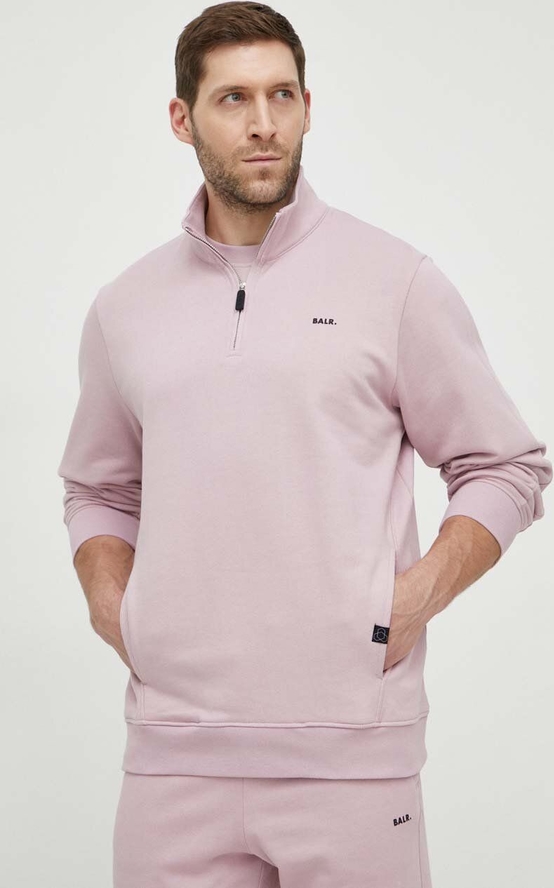 Różowa bluza answear.com z bawełny