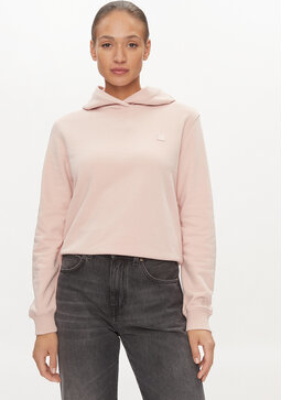 Różowa bluza Calvin Klein w stylu casual