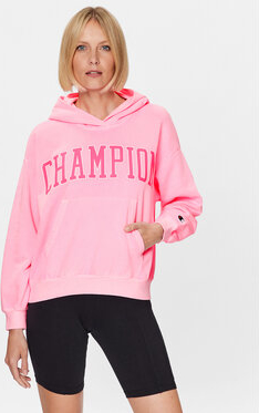 Różowa bluza Champion w sportowym stylu