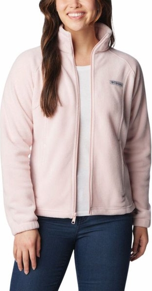 Różowa bluza Columbia w sportowym stylu z polaru