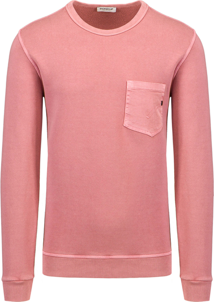 Różowa bluza Dondup z bawełny w stylu casual