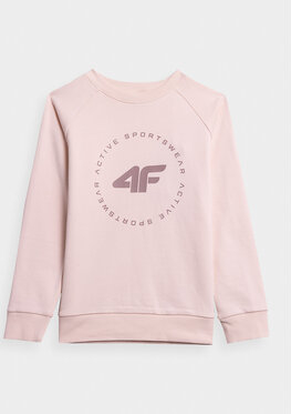 Różowa bluza dziecięca 4F