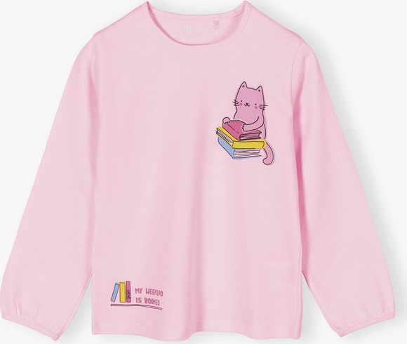 Różowa bluza dziecięca 5.10.15.