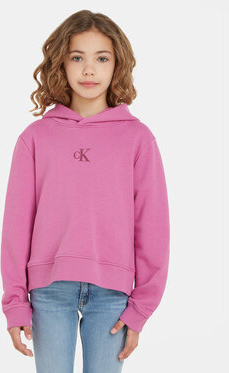 Różowa bluza dziecięca Calvin Klein