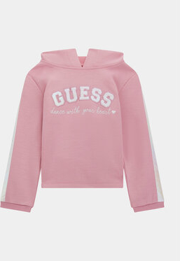 Różowa bluza dziecięca Guess