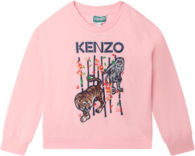 Różowa bluza dziecięca Kenzo Kids