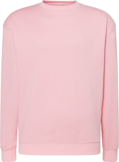Różowa bluza JK Collection w stylu casual z bawełny