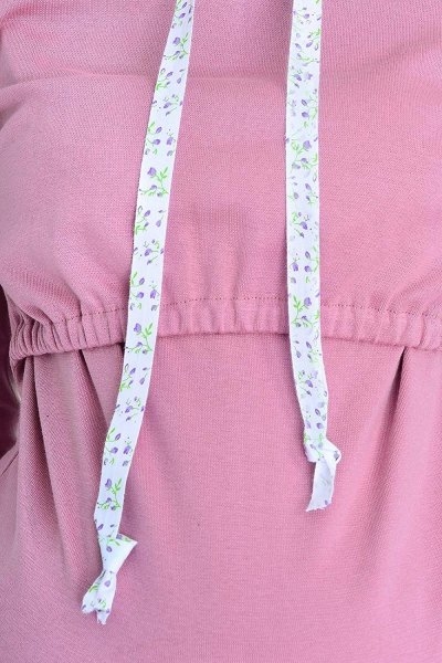 Różowa bluza Mijaculture z bawełny