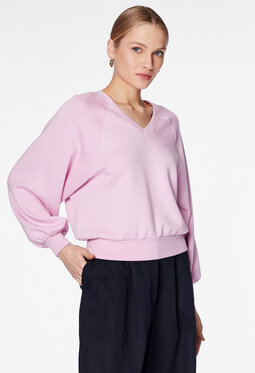 Różowa bluza Moss Copenhagen