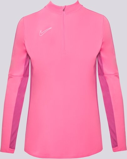Różowa bluza Nike długa w sportowym stylu