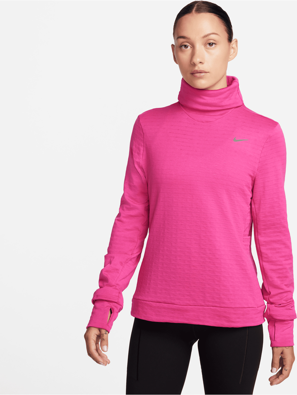 Różowa bluza Nike w sportowym stylu