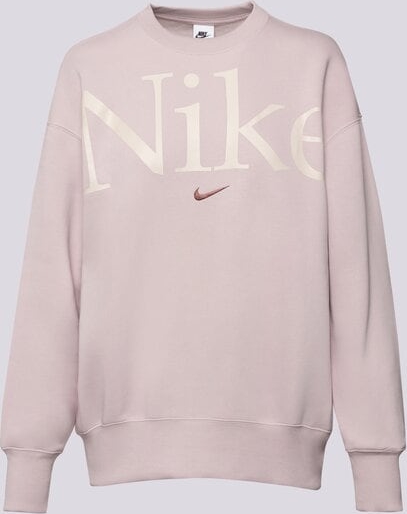 Różowa bluza Nike w street stylu