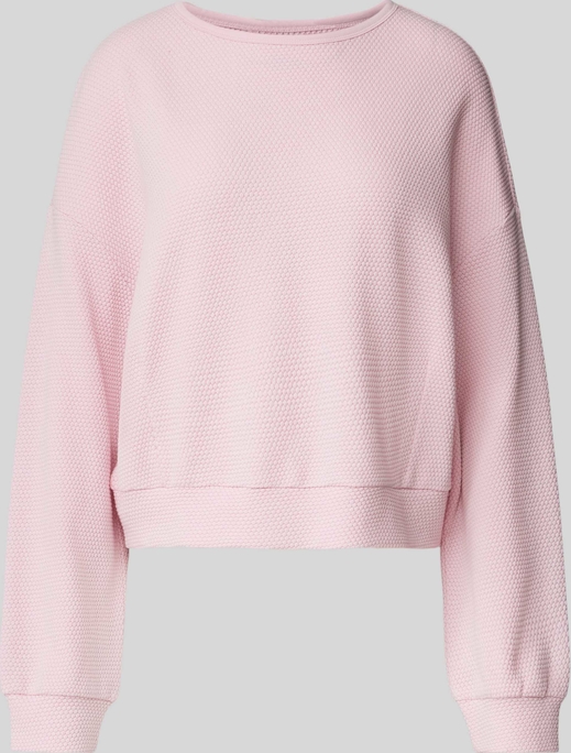 Różowa bluza Qs z bawełny